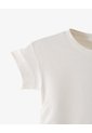 Camiseta Regular Blanca Niña Blanco de Gef