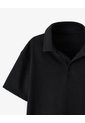 Polo Regular Negra Niño Negro de Gef