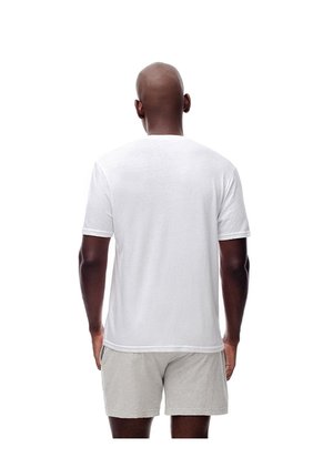 Camiseta Slim Algodón X2unds Blanca Hombre Blanco