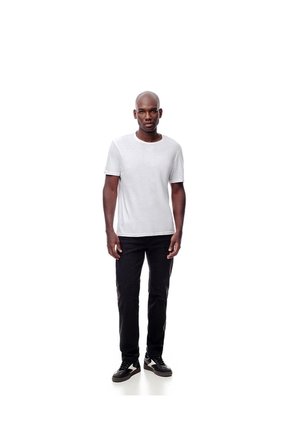 Camiseta Slim Algodón X2unds Blanca Hombre Blanco