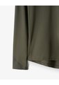 Camiseta Regular Manga Larga Taupe Estampado Hombre Marron Claro de Gef
