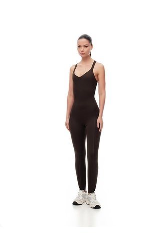 Enterizo Deportivo Secado Rápido Chocolate Mujer Chocolate Gef