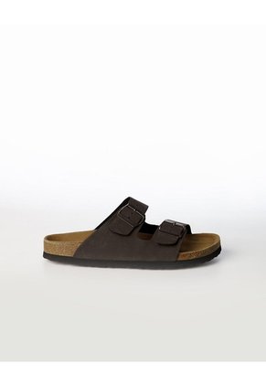 Sandalias Hebillas Café Hombre Cafe