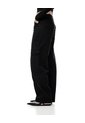 Pantalón Cargo Tiro Alto Negro Mujer Negro de Gef