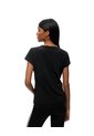 Camiseta Deportiva Secado Rápido Negra Mujer Negro de Gef