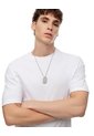 Camiseta Regular Algodón Blanca Hombre Blanco de Gef