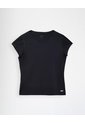 Camiseta Deportiva Secado Rápido Negra Mujer Negro de Gef