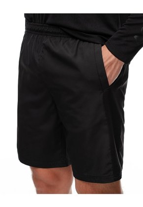 Pantaloneta Deportiva Secado Rápido Negra Hombre Negro