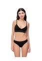 Top Soporte Medio Seamless Copas Removible Negro Mujer Negro de Gef