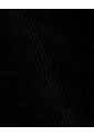 Crop Top Slim Seamless Negra Mujer Negro de Gef