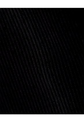 Crop Top Slim Seamless Negra Mujer Negro