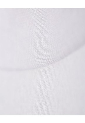 Camiseta Regular Algodón Blanca Hombre Blanco