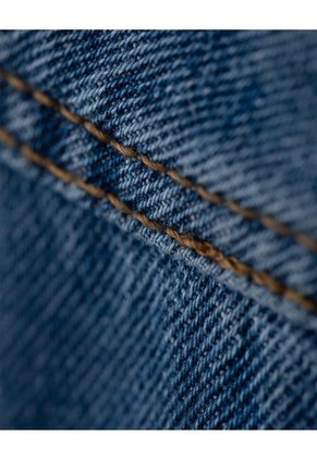 Jean Wide Leg Tiro Medio índigo Medio Niña Azul Oscuro