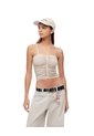 Crop Top Slim Seamless Habana Mujer Marron de Gef