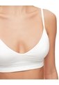 Top Soporte Medio Seamless Copas Removibles Blanco Mujer Blanco de Gef