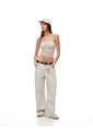 Crop Top Slim Seamless Habana Mujer Marron de Gef