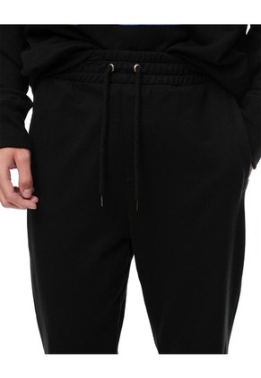 Jogger Relax Algodón Negro Hombre Negro