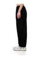 Jogger Tiro Medio Algodón Negro Mujer Negro de Gef