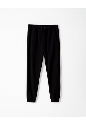 Jogger Relax Algodón Negro Hombre Negro