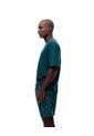 Bermuda De Pijama Algodón Estampada Hombre Verde de Gef