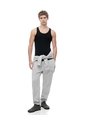 Camisilla Slim Algodón Negra Hombre Negro de Gef