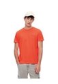Camiseta Regular Algodón Jersey Estampada Hombre Naranja de Gef