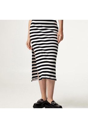 FALDA GEF MUJER LEFE BLANCO RAYAS 40195 Talla M