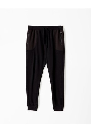 Jogger Regular Negro Hombre Negro