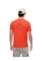 Camiseta Regular Algodón Jersey Estampada Hombre Naranja de Gef