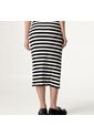 FALDA GEF MUJER LEFE BLANCO RAYAS 40195 Talla M de Gef