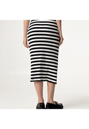 FALDA GEF MUJER LEFE BLANCO RAYAS 40195 Talla M