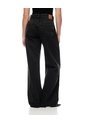 Jean Wide Leg Tiro Alto Negro Mujer Azul de Gef