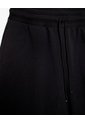 Pantalón Relax Tiro Medio Algodón Negro Mujer Negro de Gef