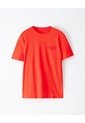 Camiseta Regular Algodón Jersey Estampada Hombre Naranja de Gef