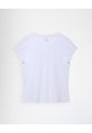 Camiseta Deportiva Secado Rápido Blanca Mujer Blanco de Gef