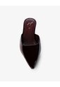 Zapatos Tipo Mule Vinotinto Mujer Cafe de Gef
