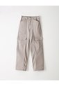 Pantalón Cargo Tiro Alto Gris Mujer Gris de Gef