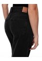 Jean Wide Leg Tiro Alto Negro Mujer Azul de Gef