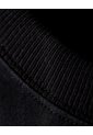 Camiseta Crop Regular Algodón Negra Mujer Negro de Gef