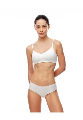 Top Soporte Medio Seamless Blanco Mujer Blanco