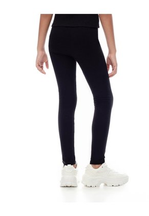 Legging Algodón X2unds Negro Niña Negro