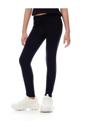 Legging Algodón X2unds Negro Niña Negro