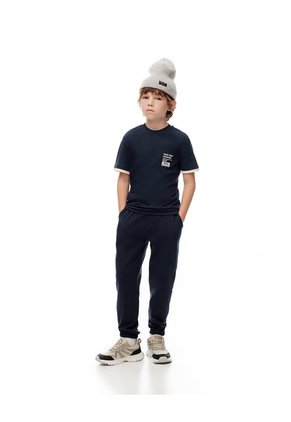 Jogger Regular Azul Niño Azul