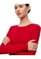 Camibuzo Slim Algodón Roja Mujer Rojo de Gef