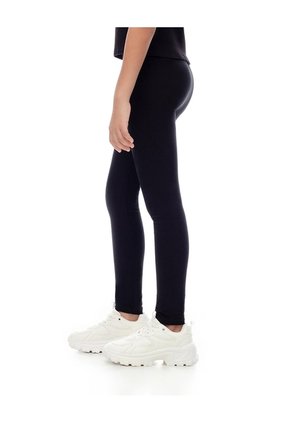 Legging Algodón X2unds Negro Niña Negro