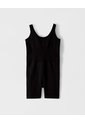 Enterizo Deportivo Seamless Negro Mujer Negro de Gef