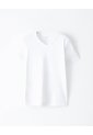 Camiseta Slim Algodón X2unds Blanca Niño Blanco de Gef