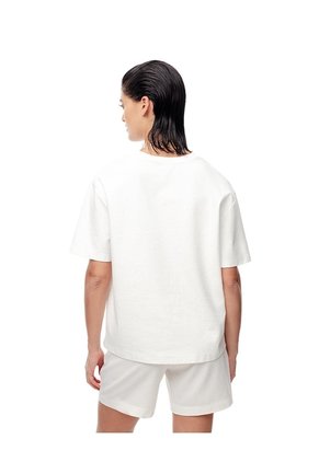 Camiseta Oversize Blanca Mujer Blanco