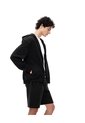 Bermuda Relax Negra Hombre Negro de Gef