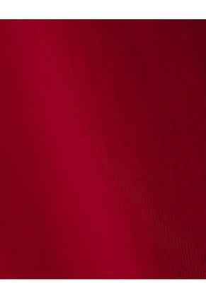 Camibuzo Slim Algodón Roja Mujer Rojo